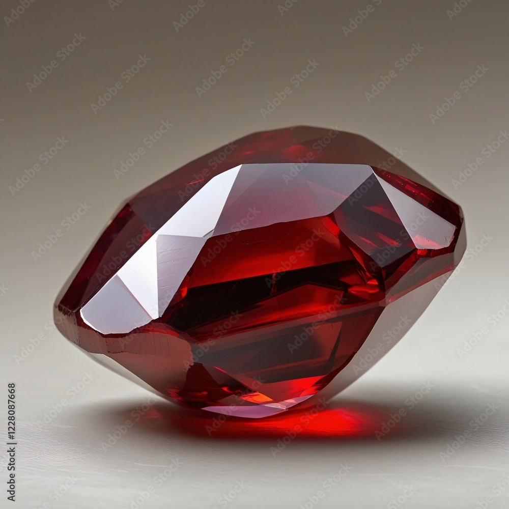 a realistic photo of a natural garnet stone. The garnet should have a rich, deep red color, with subtle hints of purple or brown, showcasing its natural beauty and depth. a realistic photo of a natural garnet stone. The garnet should have a rich, deep red color, with subtle hints of purple or brown, showcasing its natural beauty and depth.