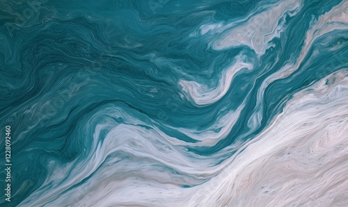 Mesmerizing abstract swirling marble texture art