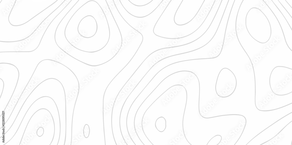 Topographic map background geographic line map with seamless ornament design. The black on white contours vector topography stylized height of the lines map. Topographic map background geographic line map with seamless ornament design. The black on white contours vector topography stylized height of the lines map.