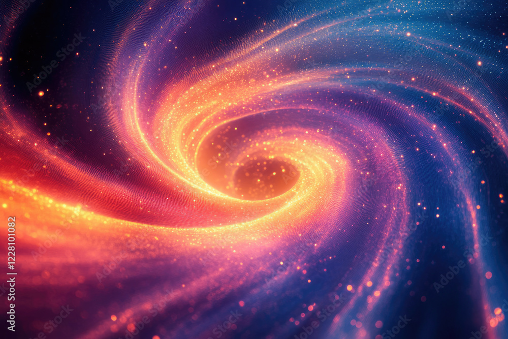 A swirling vortex of vibrant cosmic dust and energy, creating a mesmerizing and abstract nebula. A swirling vortex of vibrant cosmic dust and energy, creating a mesmerizing and abstract nebula.