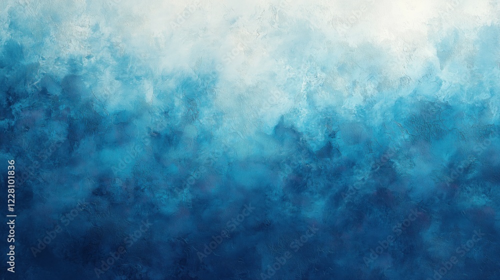 Calming blue gradient backdrop with soft textured transitions and smooth tones Calming blue gradient backdrop with soft textured transitions and smooth tones