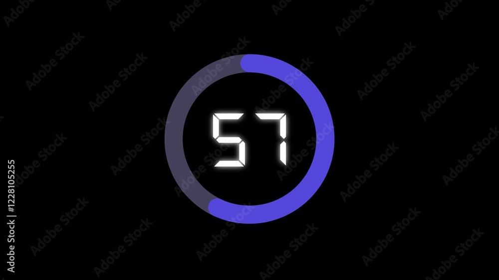 Loading Circle Icon Animation on Black Background. Loading Circle Icon Animation on Black Background.
