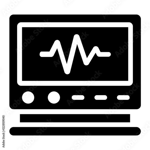 ecg monitor icon