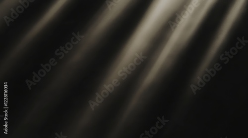 Abstract macro photography background of morning rays in a serene atmosphere. Morning rays in monochrome tones on a soft background.