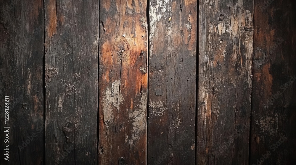 weathered barnwood wall texture, rich brown patina, deep grain patterns, rustic distressed surface, dramatic side lighting weathered barnwood wall texture, rich brown patina, deep grain patterns, rustic distressed surface, dramatic side lighting