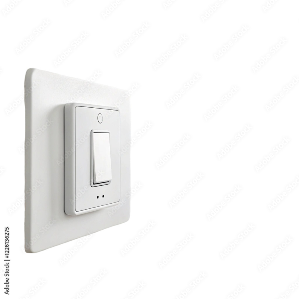 two light switch trun off two and one trunon on white wall two light switch trun off two and one trunon on white wall