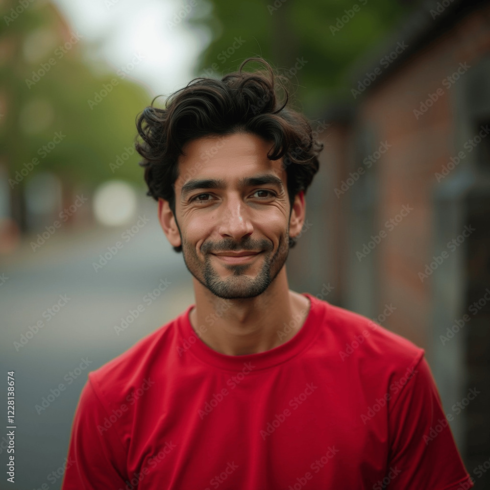 portrait of a man on street portrait of a man on street