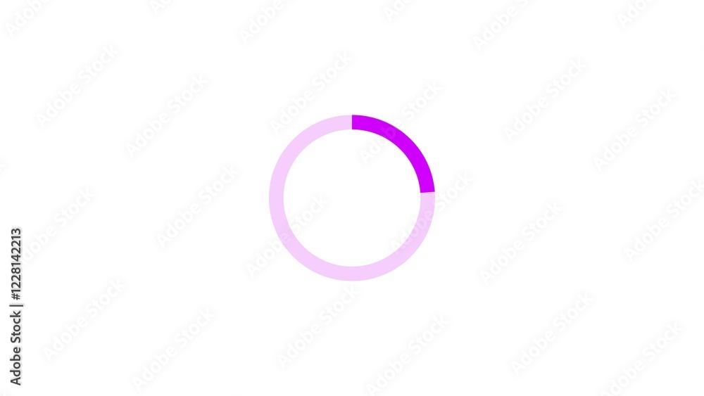 100 percent number circle loading icon modern design purple color 4k illustration. Abstract beautiful circle loading bar on white background 4k illustration. 100 percent number circle loading icon modern design purple color 4k illustration. Abstract beautiful circle loading bar on white background 4k illustration.