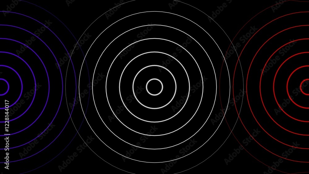 Digital radio wave white color 4k illustration. Radio wave on world map dark blue background. Digital radio wave white color 4k illustration. Radio wave on world map dark blue background.