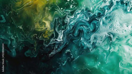 black dark blue emerald green abstract line background