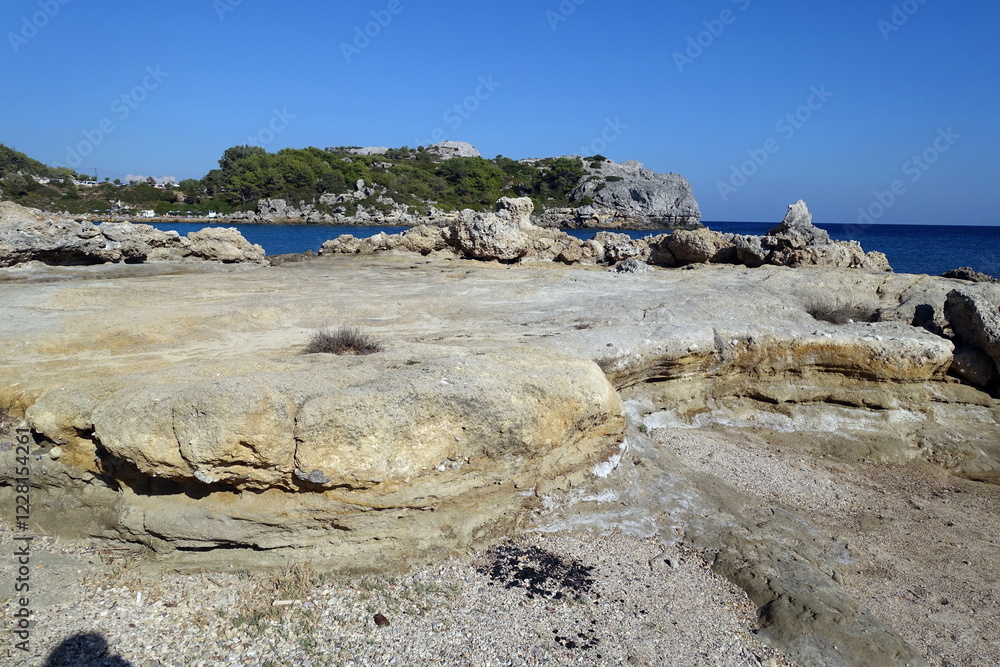 Ladiko Bay auf Rhodos