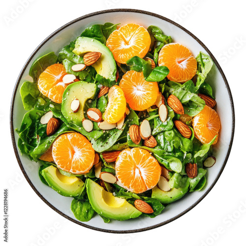 Delicious Plate of Salad Al...