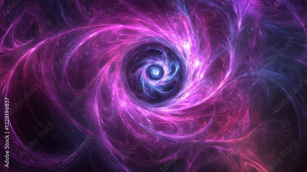 Abstract swirling nebula cosmic energy vibrant colors Abstract swirling nebula cosmic energy vibrant colors