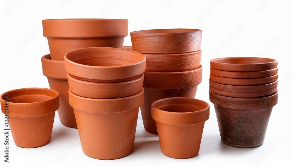 pots on the ground pots on the ground