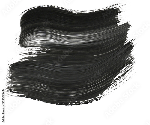 Black Brush Stroke 