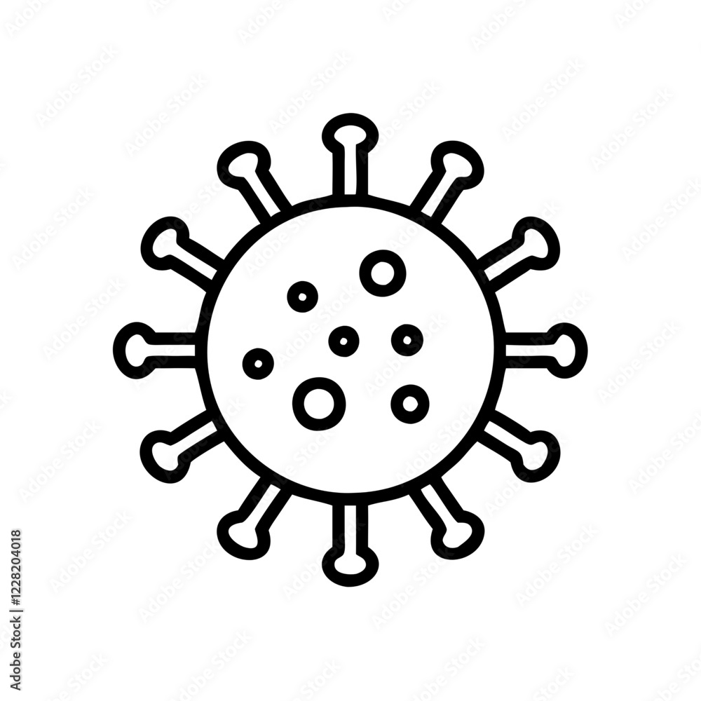 Obraz premium Coronavirus