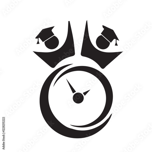 master degree gradueting time icon