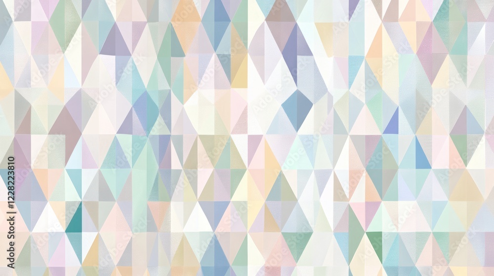 Abstract Pastel Triangle Geometric Pattern Design Abstract Pastel Triangle Geometric Pattern Design