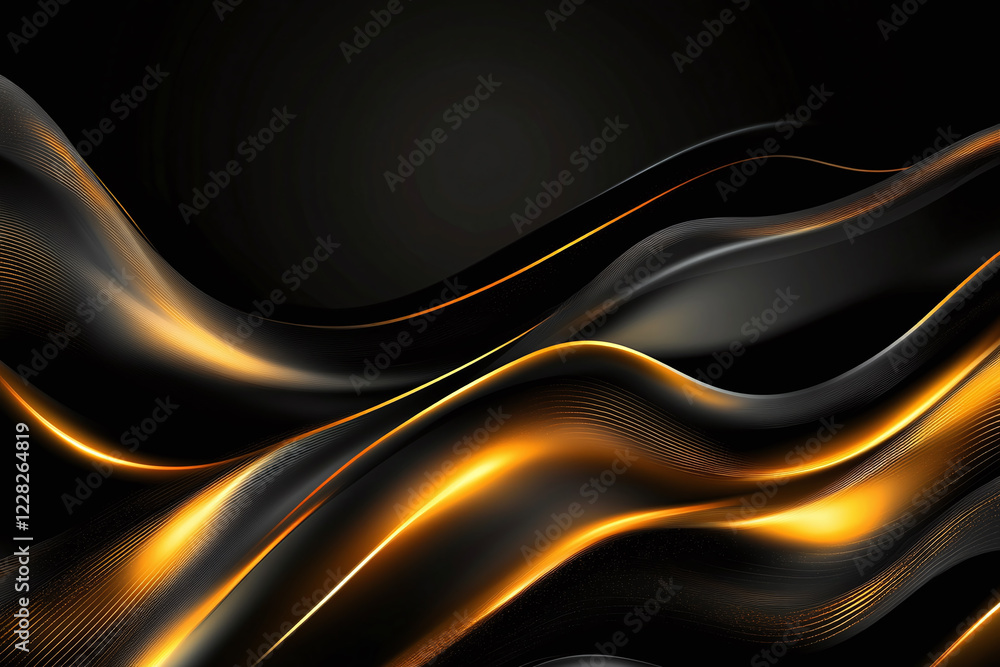 Elegant Flowing Gold Fabric with Shimmering Waves and Luxurious Satin Texture for Abstract Backgrounds and Premium Design Concepts Elegant Flowing Gold Fabric with Shimmering Waves and Luxurious Satin Texture for Abstract Backgrounds and Premium Design Concepts