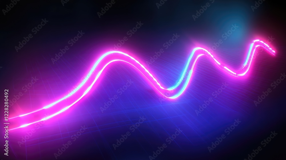A glowing digital chart showing rising trends in cryptocurrency. A glowing digital chart showing rising trends in cryptocurrency.