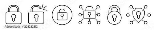 lock icon. lock icon sat