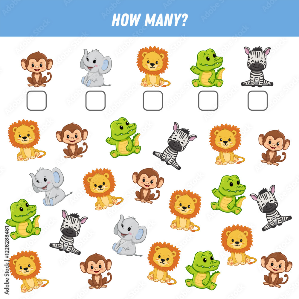 Фотография How many animals are there