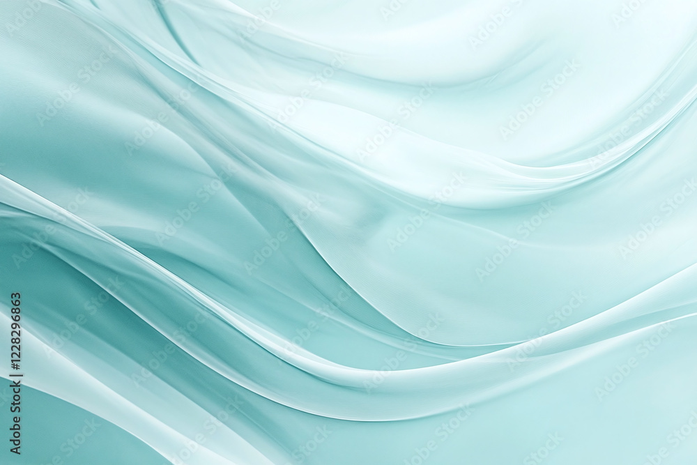 Flowing Blue Abstract Waves with Smooth Gradients and Elegant Curves, Modern Digital Design Featuring Cool Tones and Dynamic Fluid Motion Flowing Blue Abstract Waves with Smooth Gradients and Elegant Curves, Modern Digital Design Featuring Cool Tones and Dynamic Fluid Motion