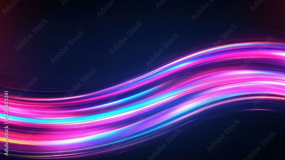 Experience dynamic motion with modern abstract light effects on a blue backdrop, perfect for posters or banners. Experience dynamic motion with modern abstract light effects on a blue backdrop, perfect for posters or banners.