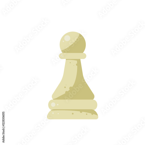 chess pawn - vector icon