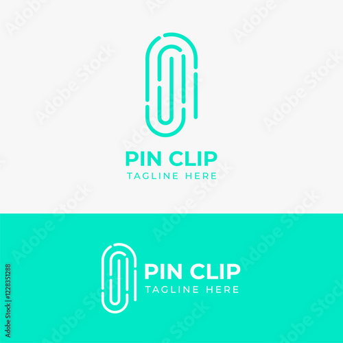 Paper Clip Password Logo.eps