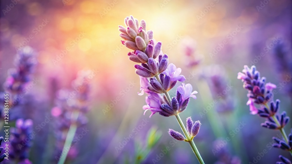 Soft Focus Macro Lavender Bloom: Urban Exploration Photography Soft Focus Macro Lavender Bloom: Urban Exploration Photography