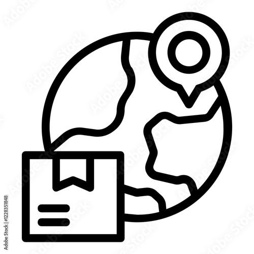 global delivery icon