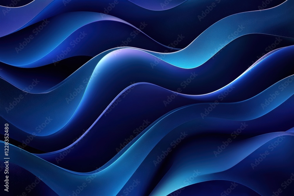 Modern Abstract Blue Artwork with Flowing Lines, Smooth Gradient Waves, and Minimalist Design for Creative Backdrops and Contemporary Inspirations Modern Abstract Blue Artwork with Flowing Lines, Smooth Gradient Waves, and Minimalist Design for Creative Backdrops and Contemporary Inspirations