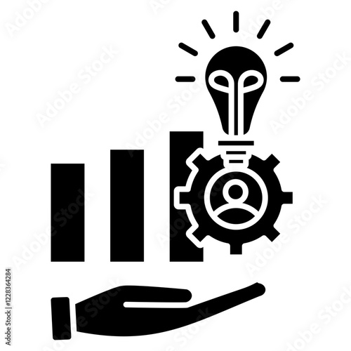 competence icon element for design