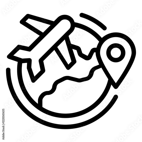 travelling icon