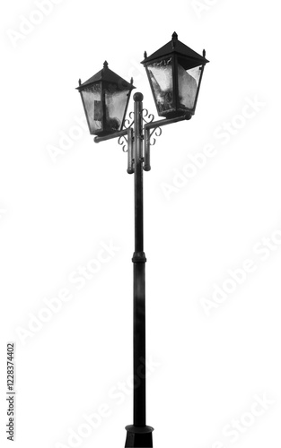 Old street lamps lights