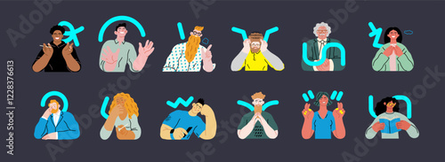 Creative Workspace: Video Conference, modern flat vector concept illustration of person engaging in virtual business meeting Connectivity, collaboration, digital interaction, remote work, productivity