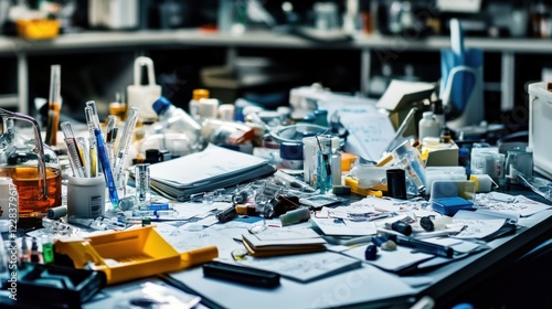 A Messy Lab Table: Scientific Chaos and Discovery