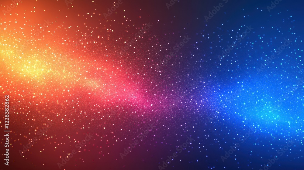 Cosmic Nebula: A Celestial Tapestry of Red, Pink, and Blue Cosmic Nebula: A Celestial Tapestry of Red, Pink, and Blue