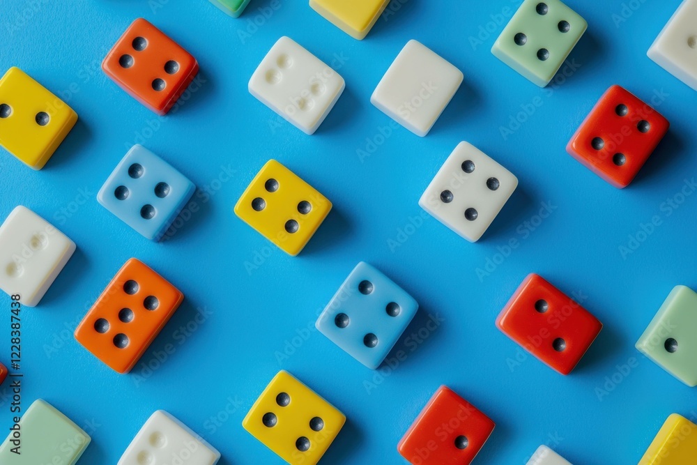 Colorful children s toy blocks positioned on a blue background, ideal for creative play and educational activities Vibrant colors include red, yellow, and green Colorful children s toy blocks positioned on a blue background, ideal for creative play and educational activities Vibrant colors include red, yellow, and green
