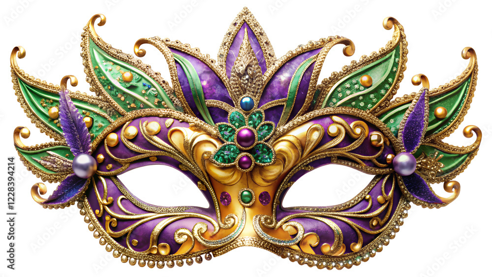 carnival masquerade mask, isolated soft focus on the transparent background carnival masquerade mask, isolated soft focus on the transparent background