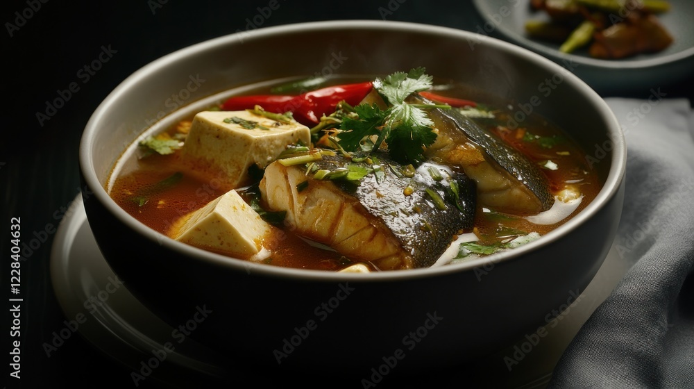 Spicy Fish and Tofu Soup: A Culinary Delight Spicy Fish and Tofu Soup: A Culinary Delight