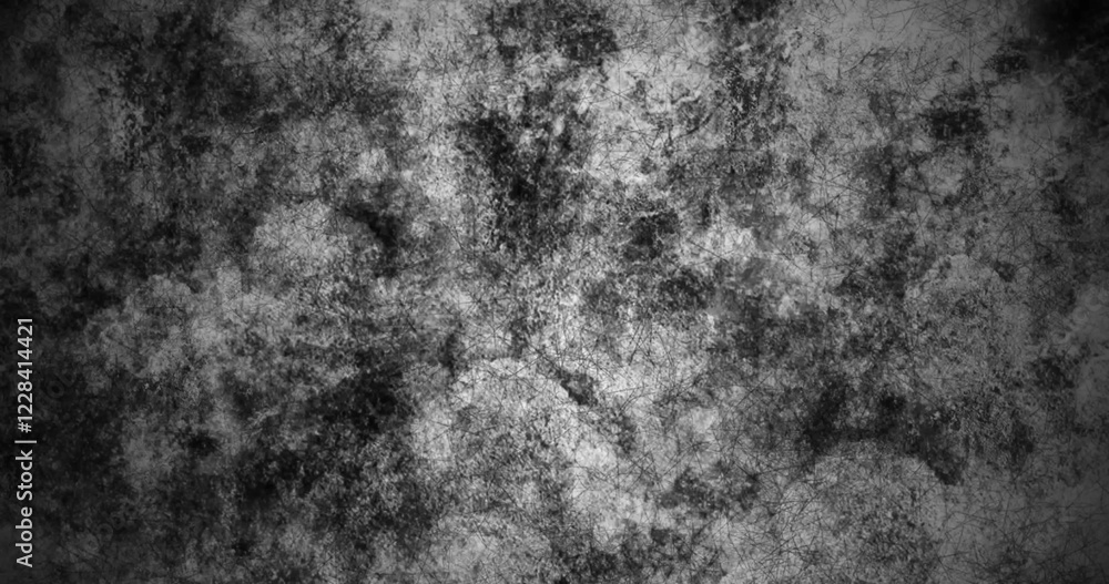 Fototapeta premium Image of grey and black distressed pattern background