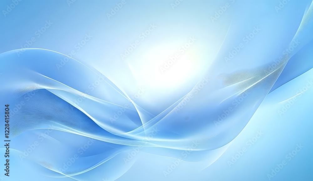 Soft flowing abstract waves in light blue and white create gentle curves against gradient background, suitable for modern business presentations and web designs. Soft flowing abstract waves in light blue and white create gentle curves against gradient background, suitable for modern business presentations and web designs.