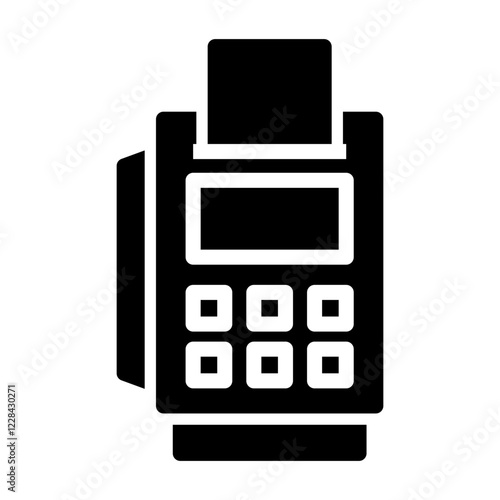 pos terminal Solid icon