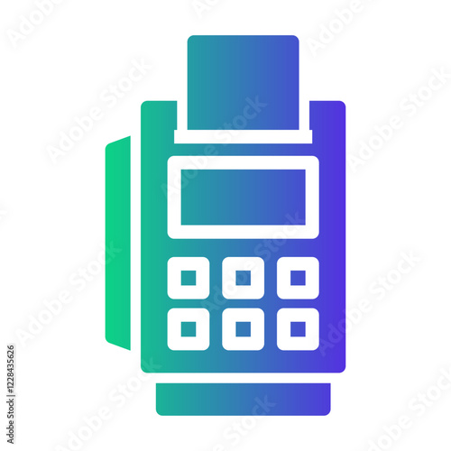 pos terminal Gradient icon