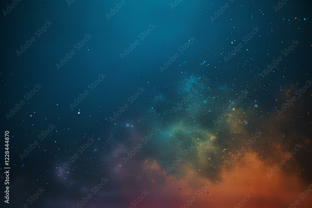 Naklejka premium starry night sky