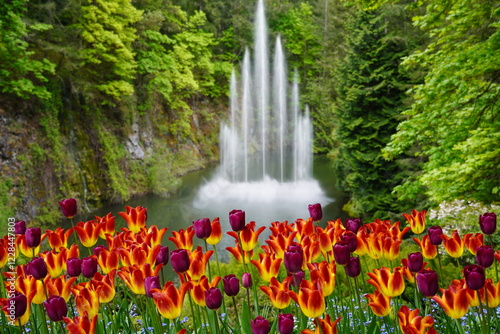 Butchart Garden Fountain