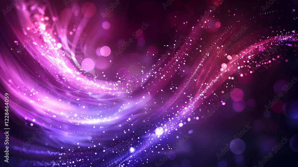 Abstract digital artwork featuring vibrant swirls and glowing particles. Abstract digital artwork featuring vibrant swirls and glowing particles.