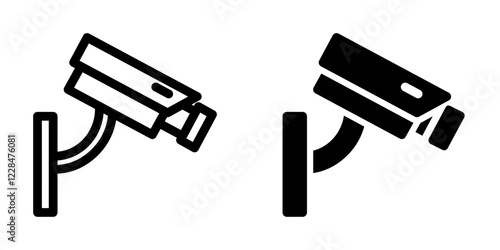 CCTV icon design template